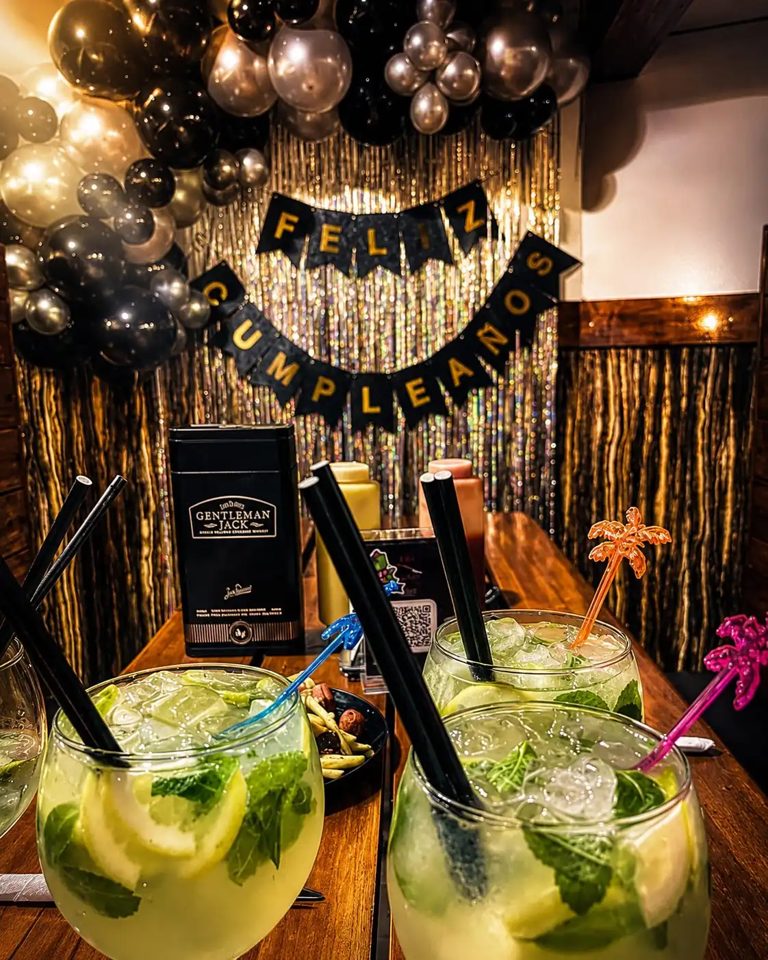 Celebración de cumpleaños en Sabor Caribeño