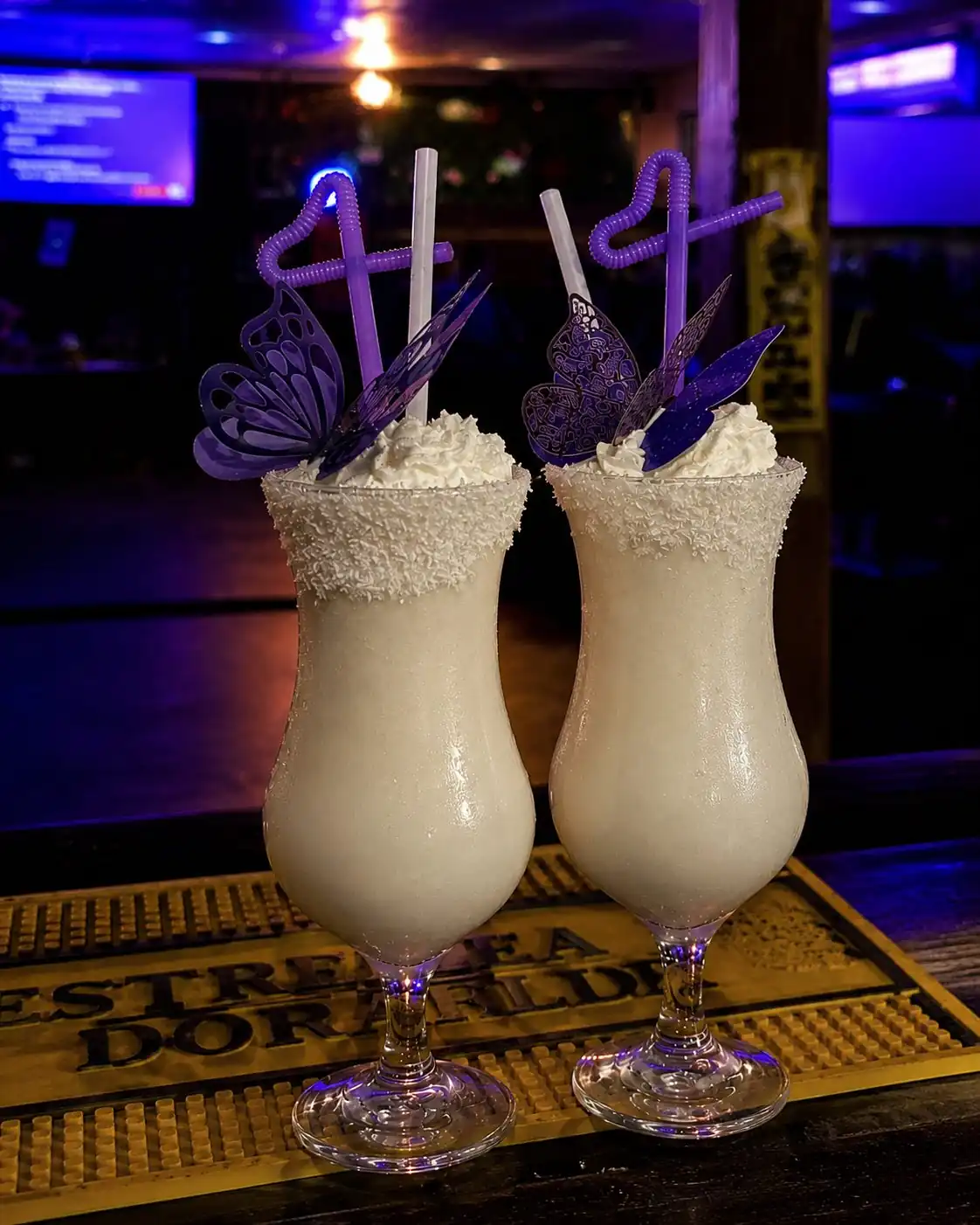 Selección de tragos del local